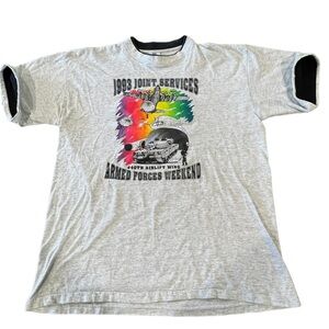 MEN’S XL T-shirt.  1993 joint services armed forces weekend 440th Airlift wing